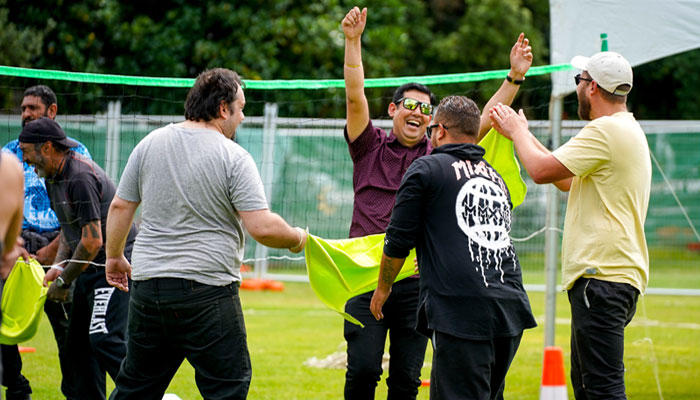 Team Building at Bontanic Gardens Wellington