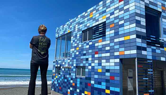 Lyall Bay Beach Team Building