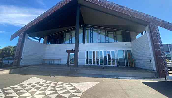 Whare waka waterfront venue Wellington